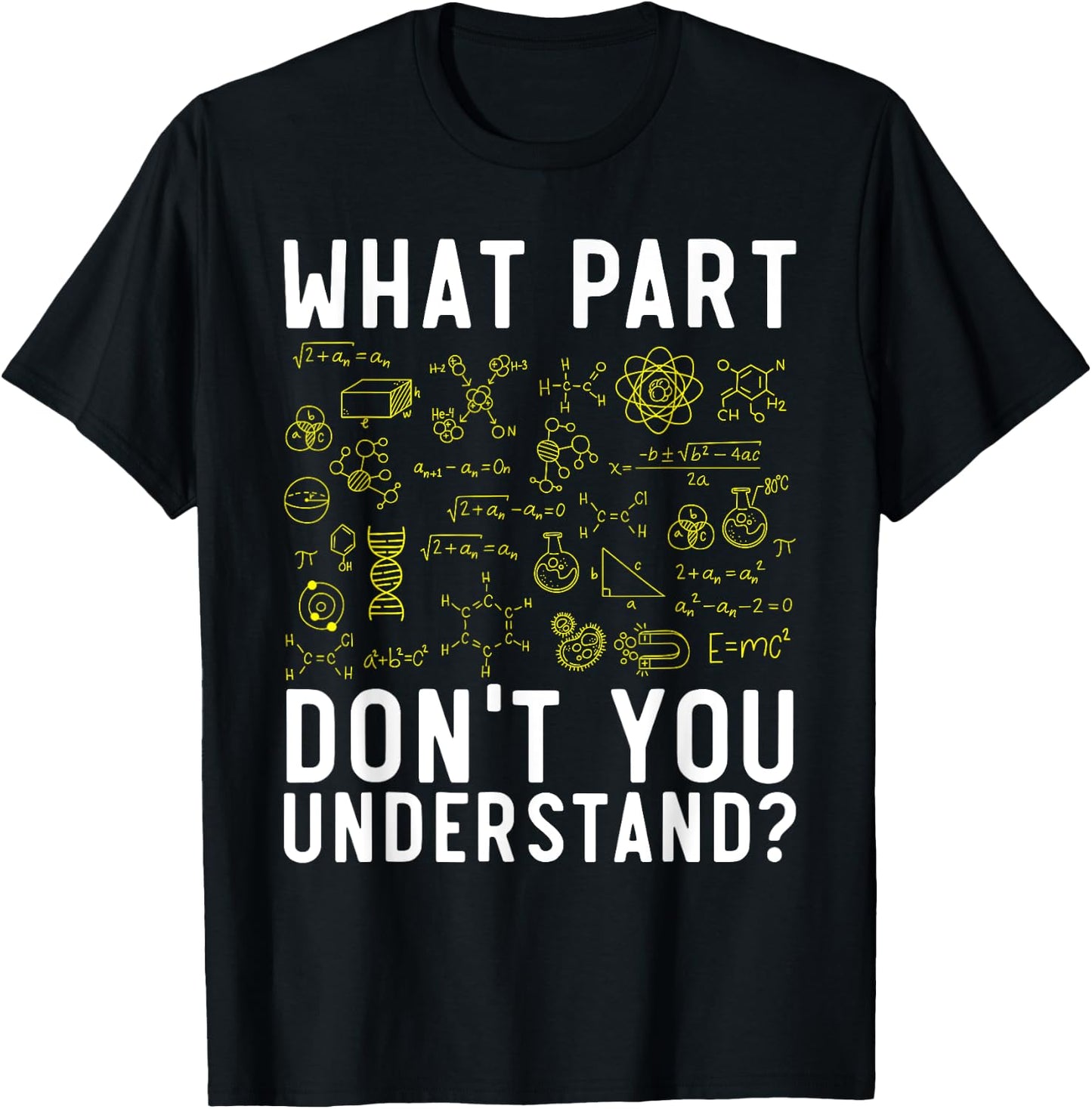 Chemical Engineer Chemist Chemistry Periodic Table T-Shirt - T-Shirt | Black
