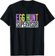 Easter Egg Hunt Supervisor - Egg Hunting Party Mom Dad Adult T-Shirt - T-Shirt | Black