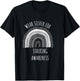 Wear Silver For Stalking Awareness Shirt | Stalking T-Shirt - T-Shirt | Black
