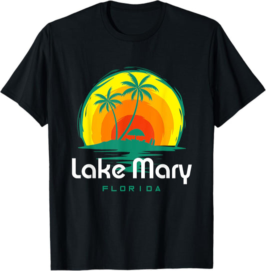 Florida Lake Mary T-Shirt - T-Shirt | Black