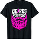 Beards For Boobs Breast Cancer Awareness Support Men T-Shirt - T-Shirt | Black