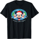 Disney 100 Mickey Chip Dale Santa’s Little Helpers Christmas T-Shirt - T-Shirt | Black