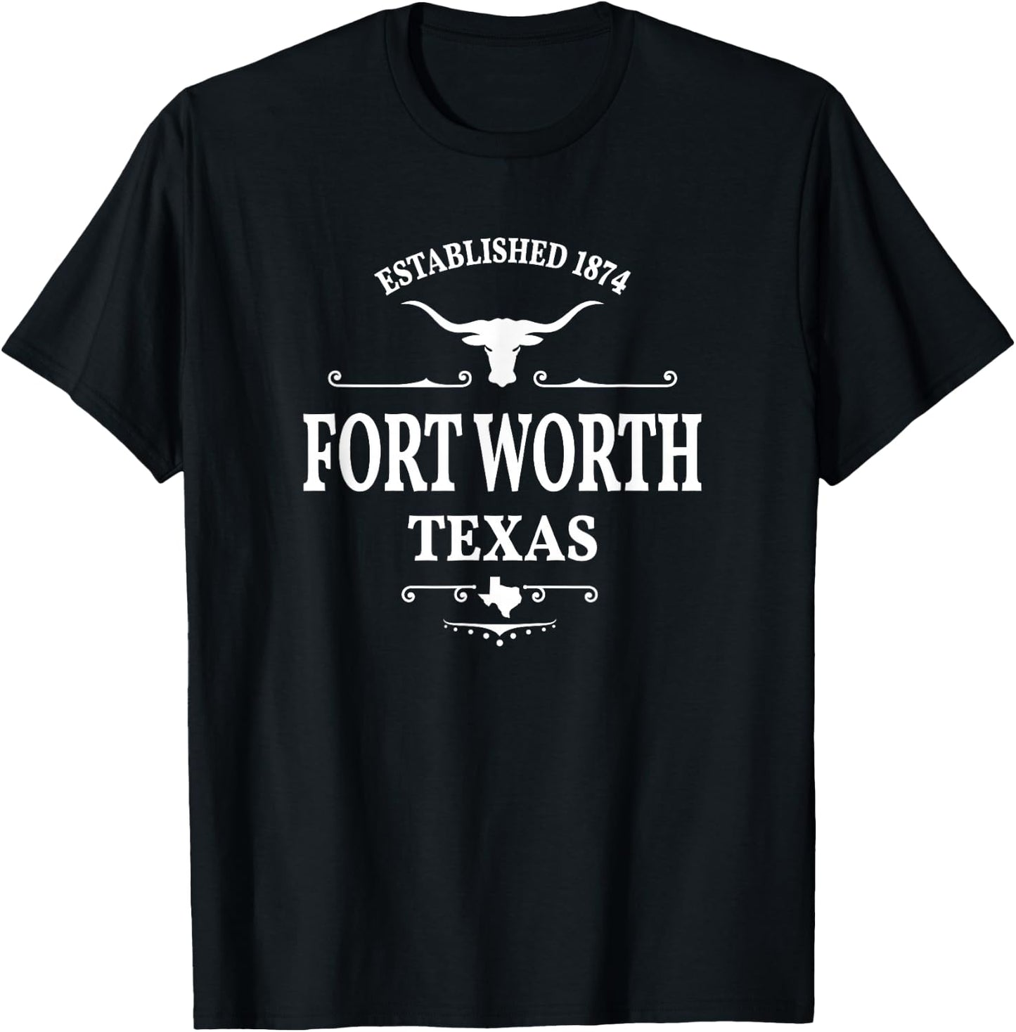 Fort Worth T-Shirt - T-Shirt | Black