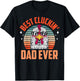 Best Cluckin Dad Ever Chicken Farming Daddy Fathers Day T-Shirt - T-Shirt | Black