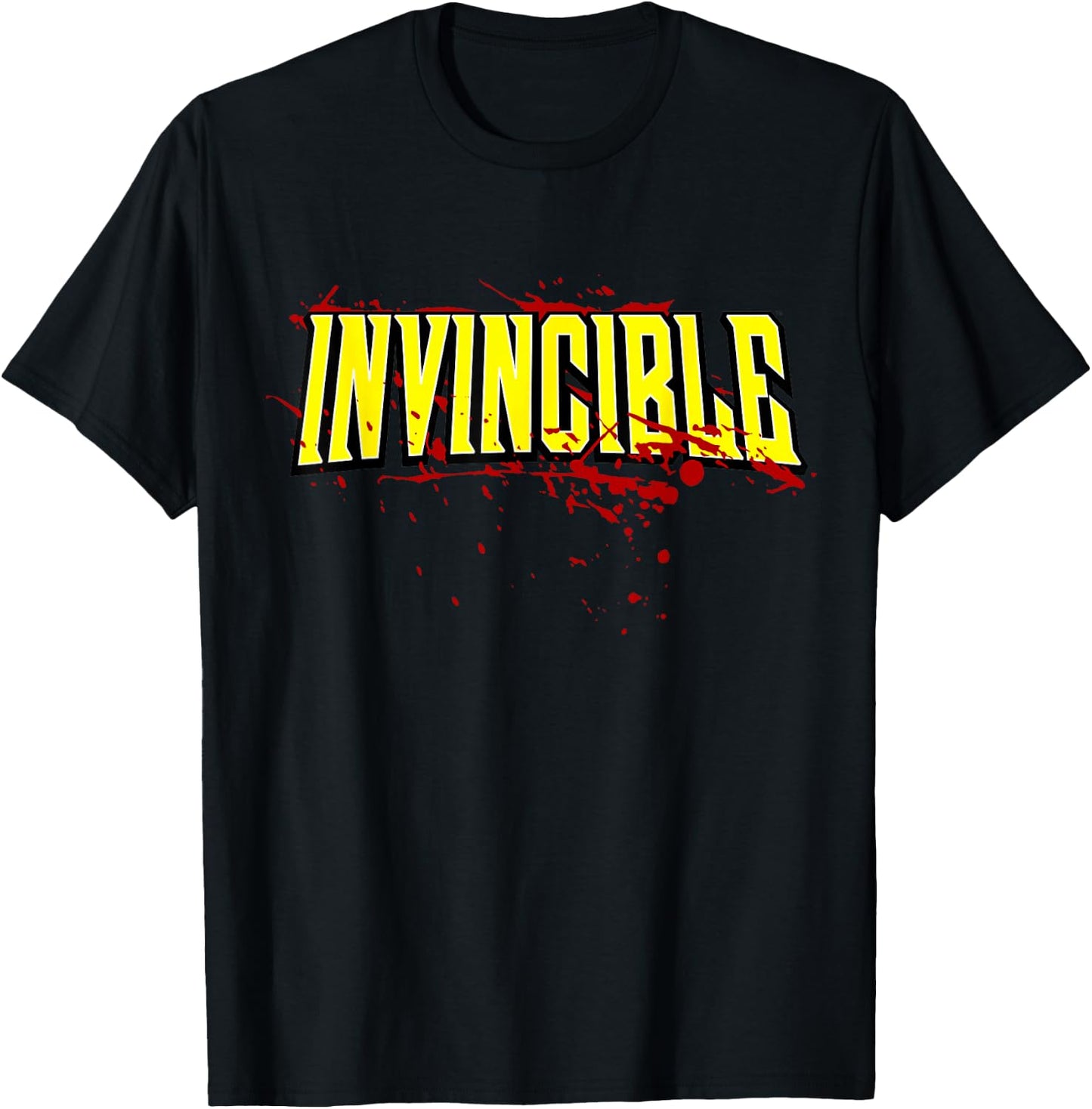 Invincible Bloody Logo T-Shirt - T-Shirt | Black