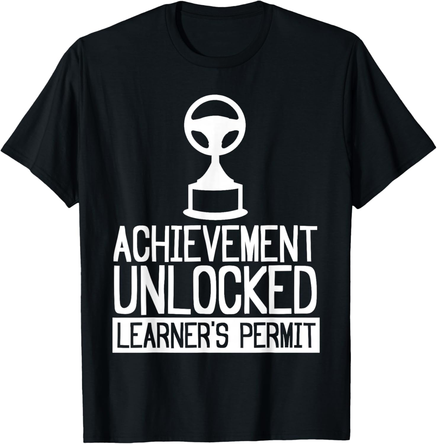 New Driver Learner Permit Driving School - Driver's License T-Shirt - T-Shirt | Black