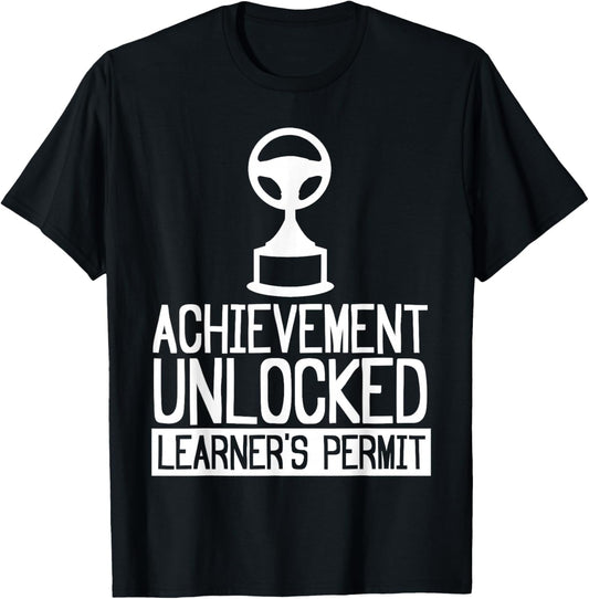New Driver Learner Permit Driving School - Driver's License T-Shirt - T-Shirt | Black