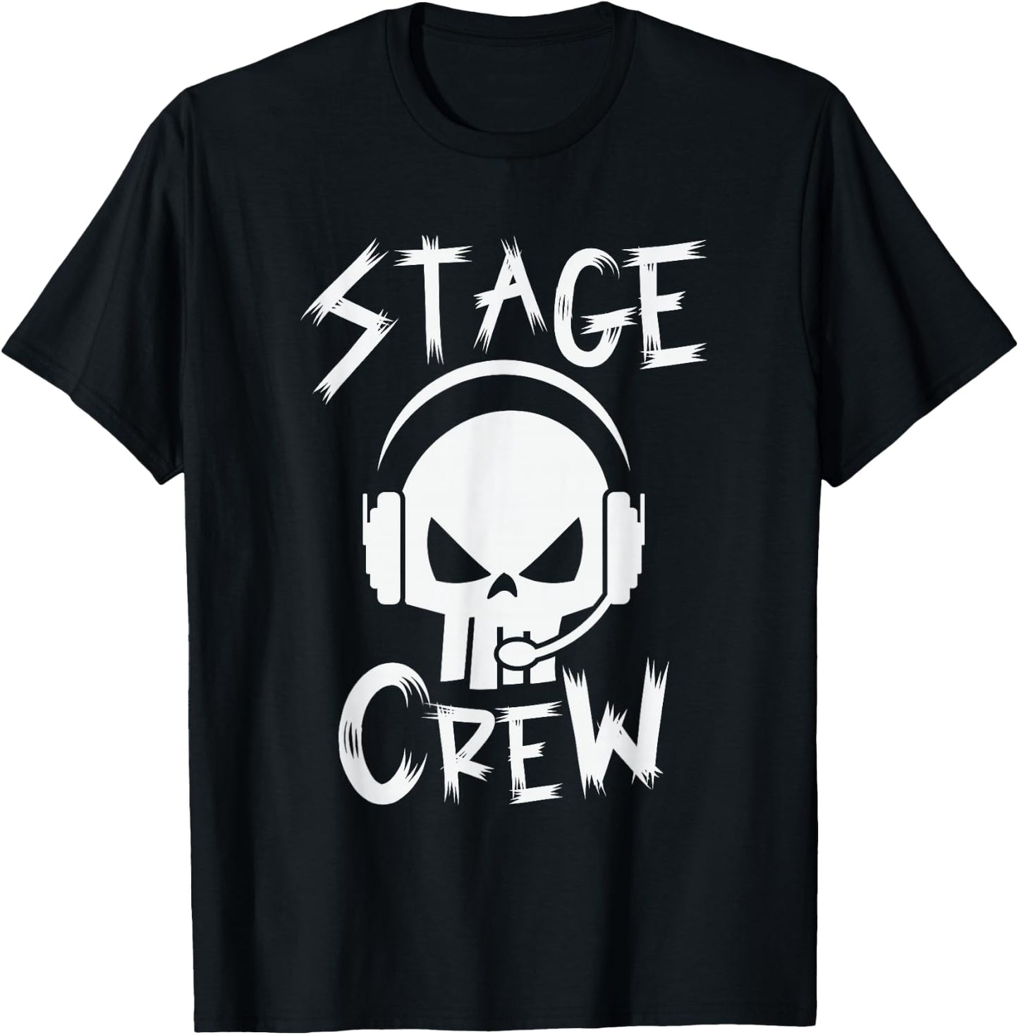 Stage Crew Theatre Manager Theater Staff Member Drama Stage T-Shirt - T-Shirt | Black