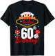 Rolling In Las Vegas 60th Birthday Crew Group Friends 60 T-Shirt - T-Shirt | Black