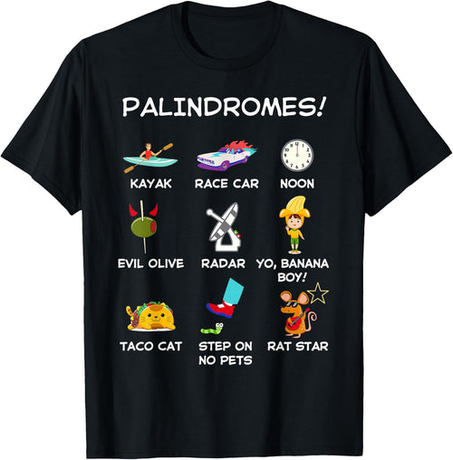 Funny Palindromes Set for Palindromists Word Play Games Pun