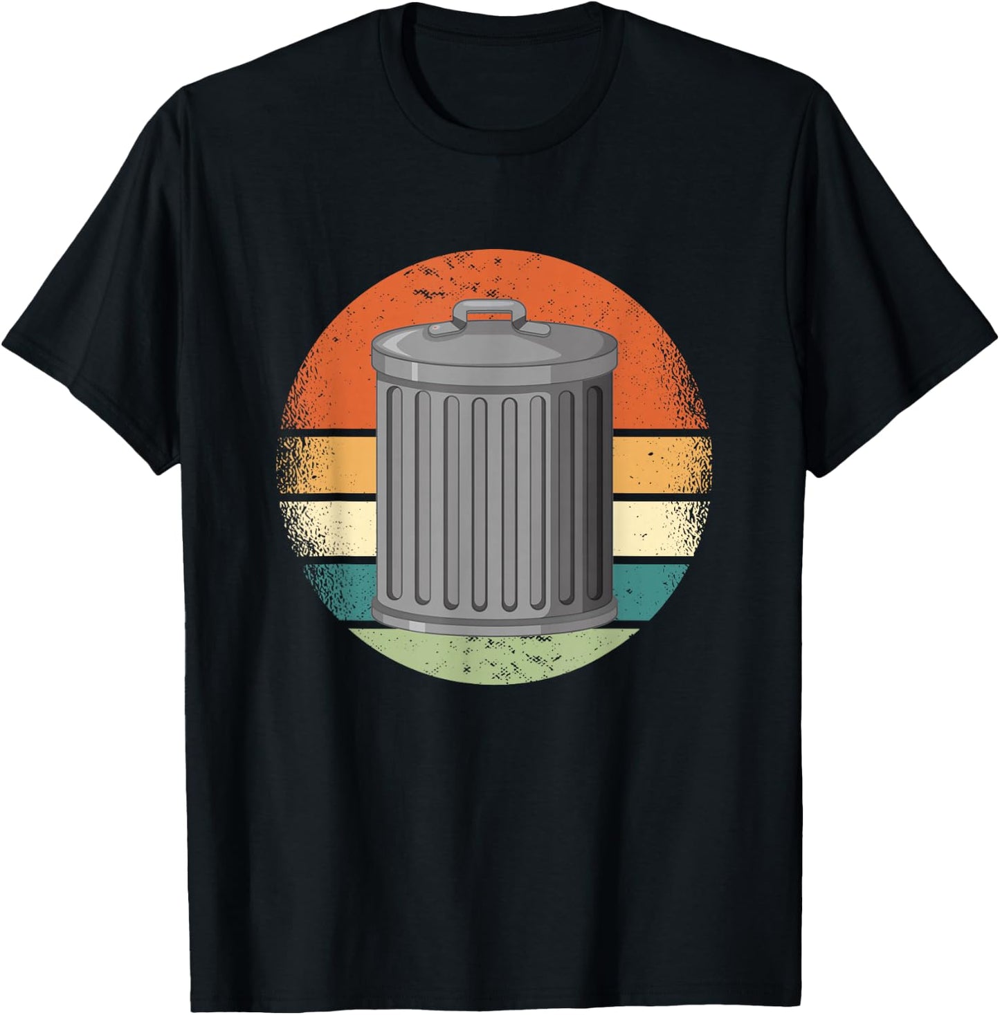 Wheelie Bin Day T-Shirt - T-Shirt | Black