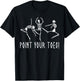 Funny Skeleton Dance Shirt Point Your Toes Dance Teacher T-Shirt - T-Shirt | Black