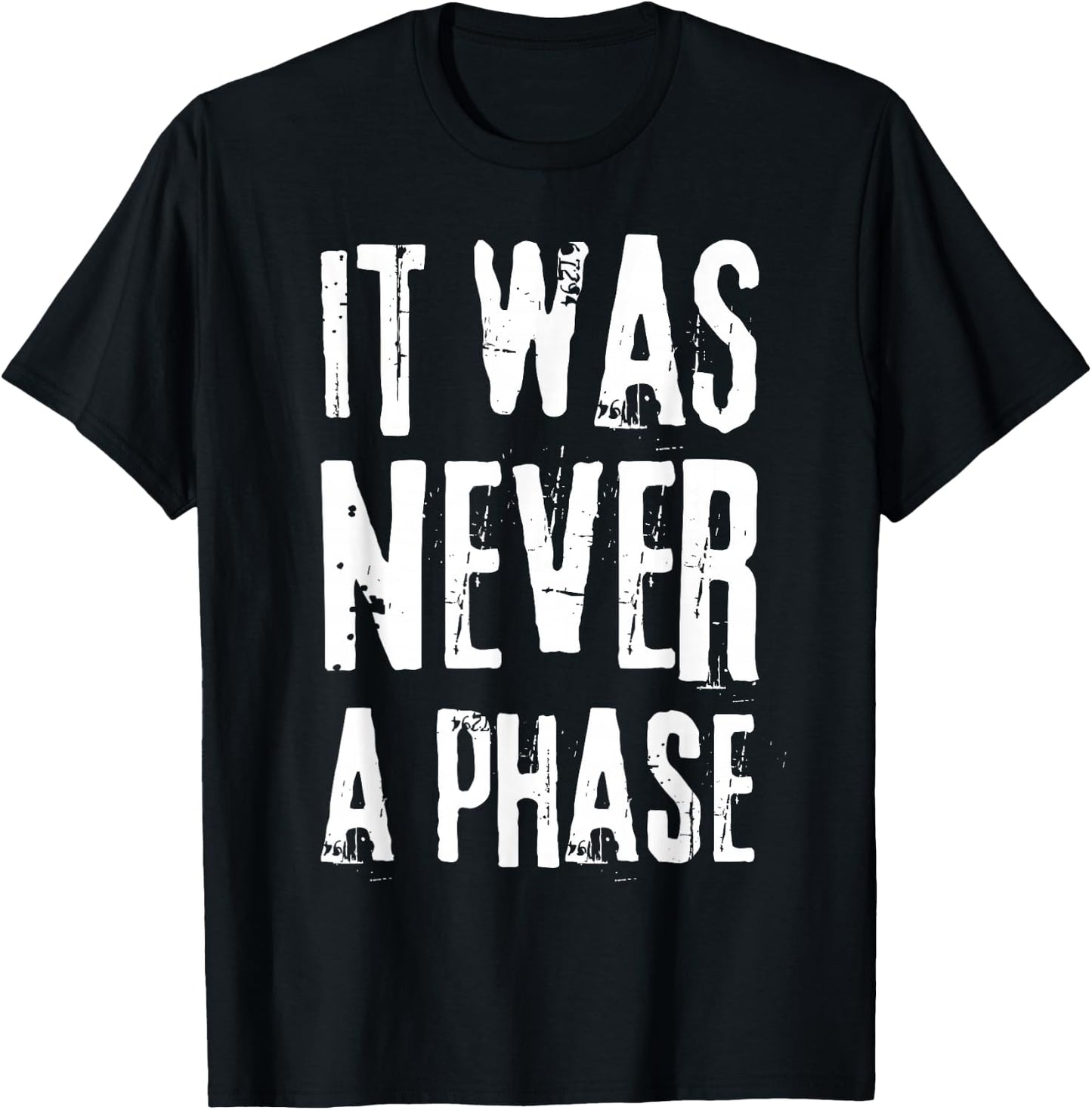 It Was Never A Phase It's A Lifestyle - Elder Emo Still Emo T-Shirt - T-Shirt | Black