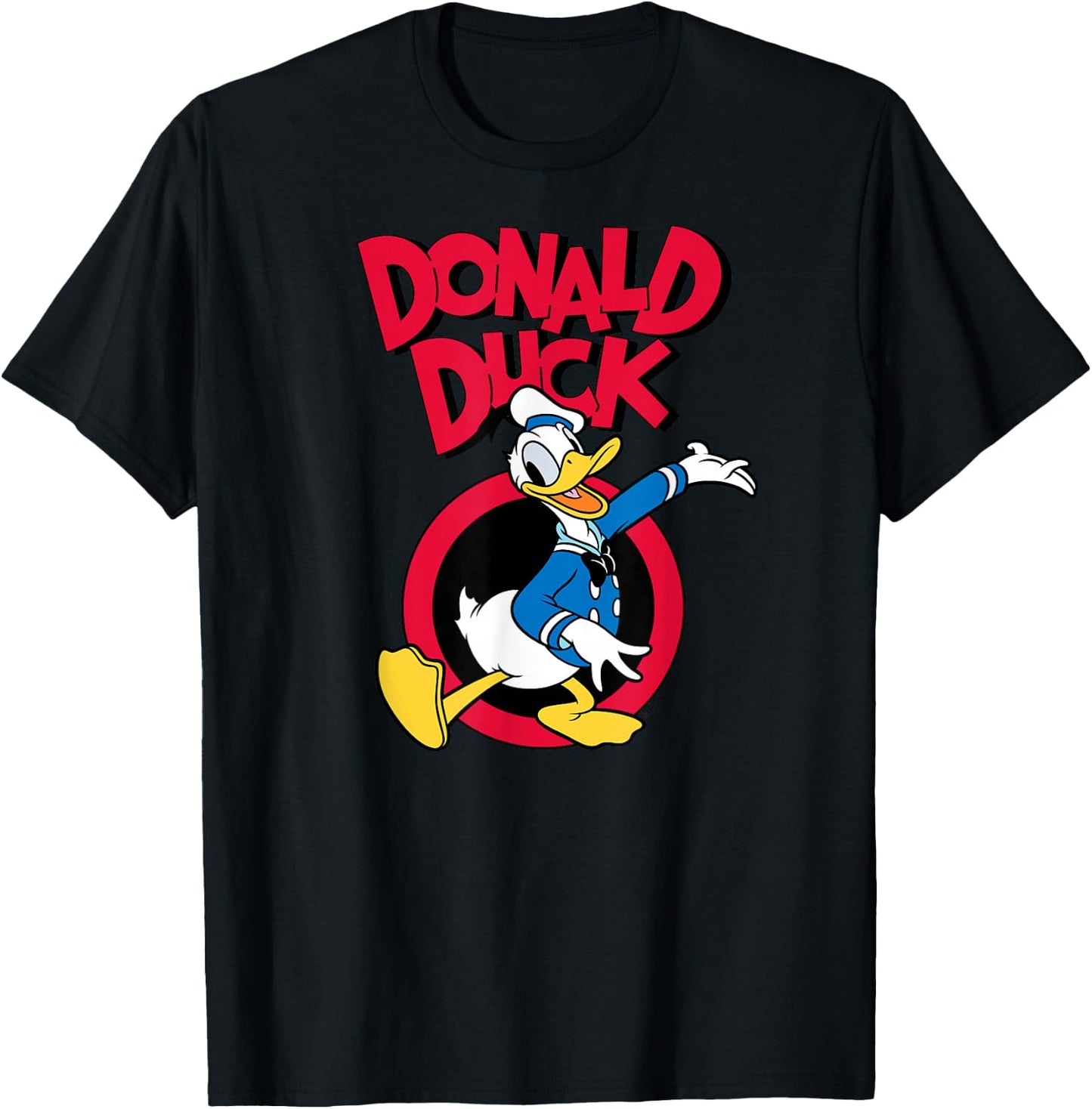 Donald Duck - Character Pose T-Shirt - T-Shirt | Black