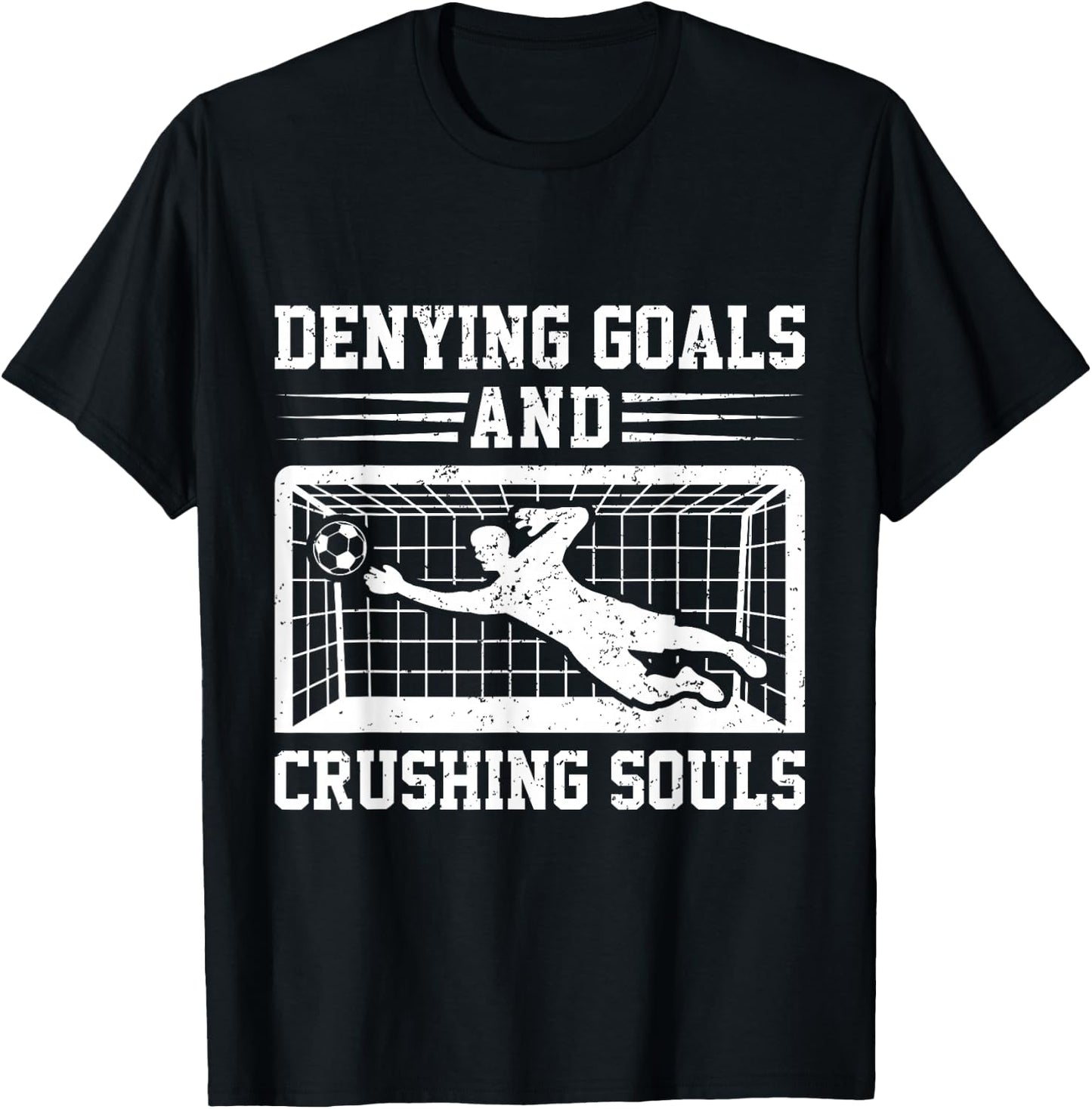 Soccer Goalie Goalkeeper T-Shirt - T-Shirt | Black