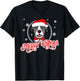Pit Bull Christmas Merry Pitmas T-Shirt - T-Shirt | Black