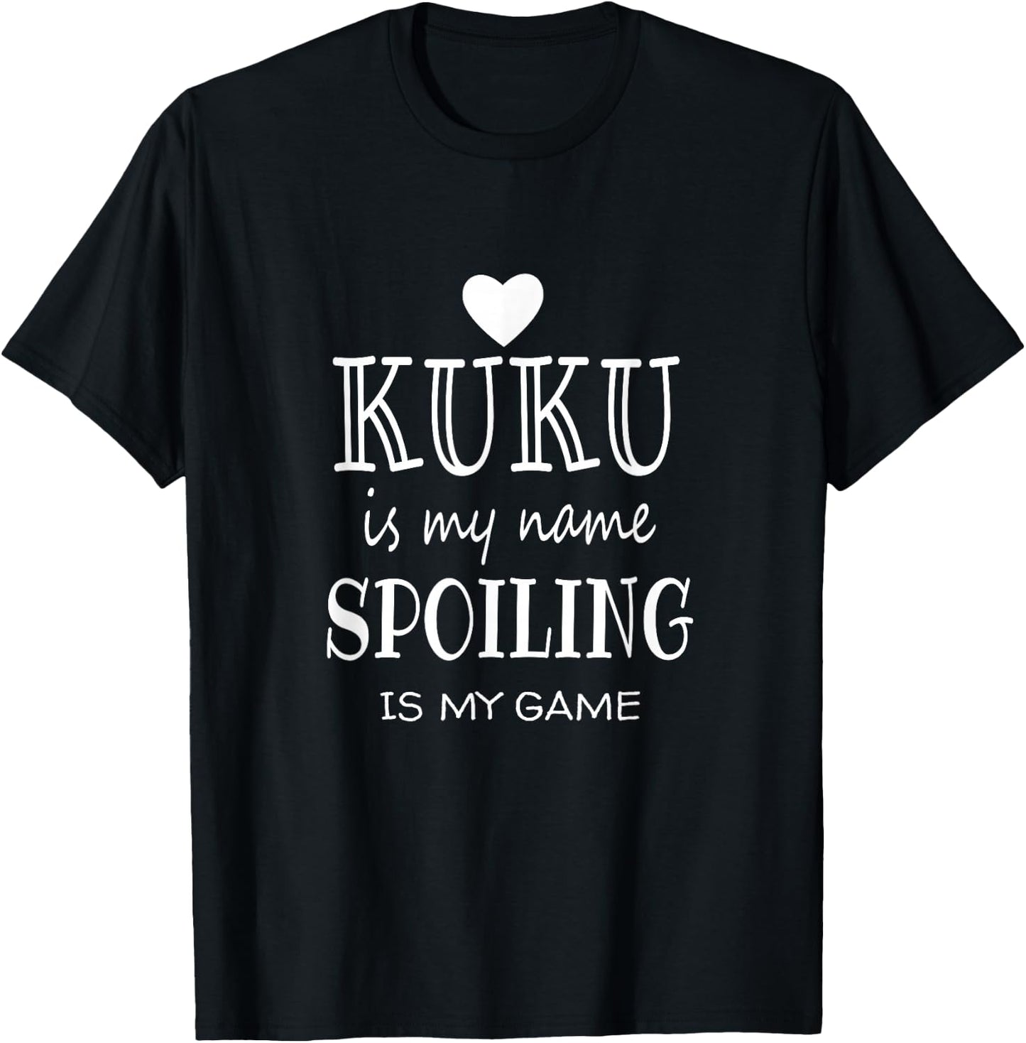 Kuku Is My Name Hawaii Hawaiian Grandma T-Shirt - T-Shirt | Black