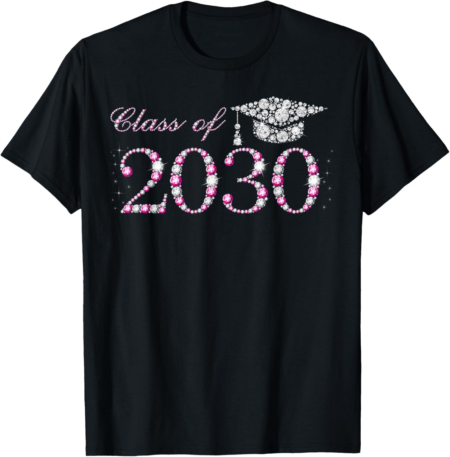 Class of 2030, Future Class of 2030, Future Graduation 2030 T-Shirt - T-Shirt | Black