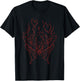 Butterfly Y2K Goth Dark Fairy Grunge Fairycore Aesthetic Small T-Shirt - T-Shirt | Black