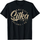Sitka AK | Alaska T-Shirt - T-Shirt | Black