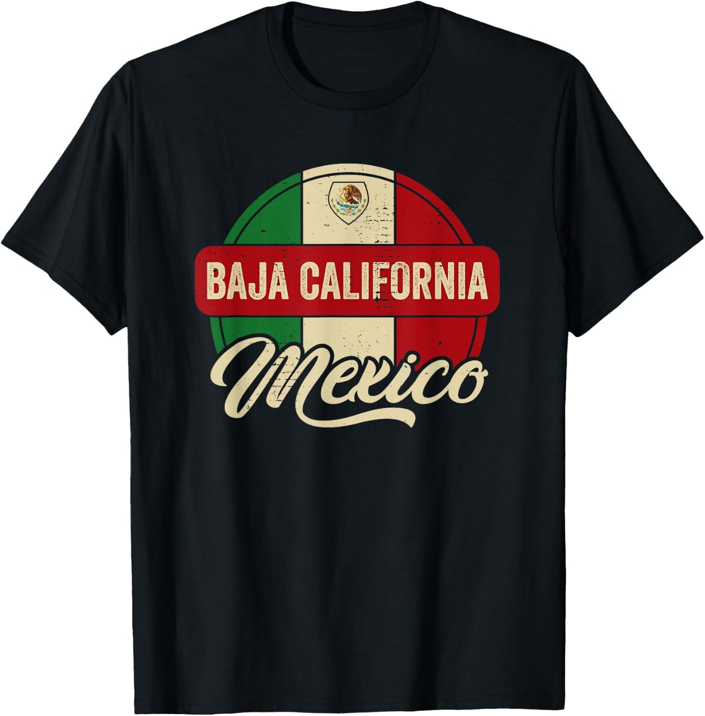 Baja California Mexico T-Shirt - T-Shirt | Black