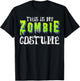This Is My Zombie Costume - Halloween Costume T-Shirt - T-Shirt | Black
