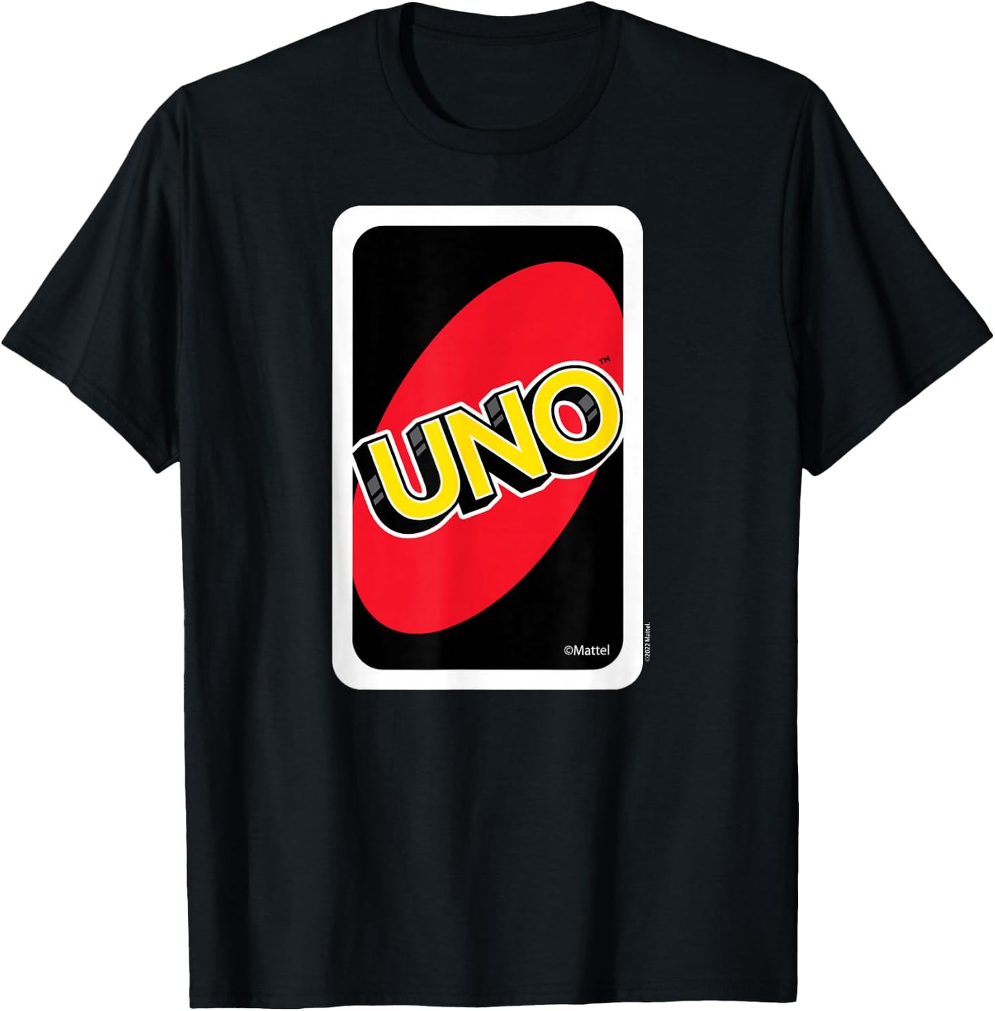 UNO - Card Back T-Shirt - T-Shirt | Black