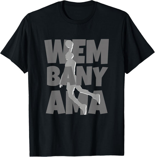 Wembanyama Basketball Amazing Gift Fan T-Shirt - T-Shirt | Black
