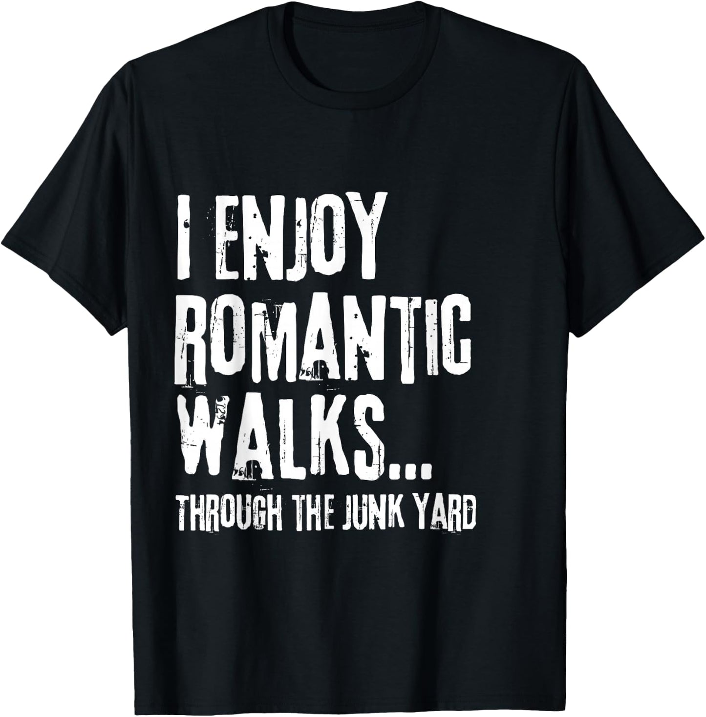 Funny Junking Vintage Junk Yard Retro Thrifting T-Shirt - T-Shirt | Black