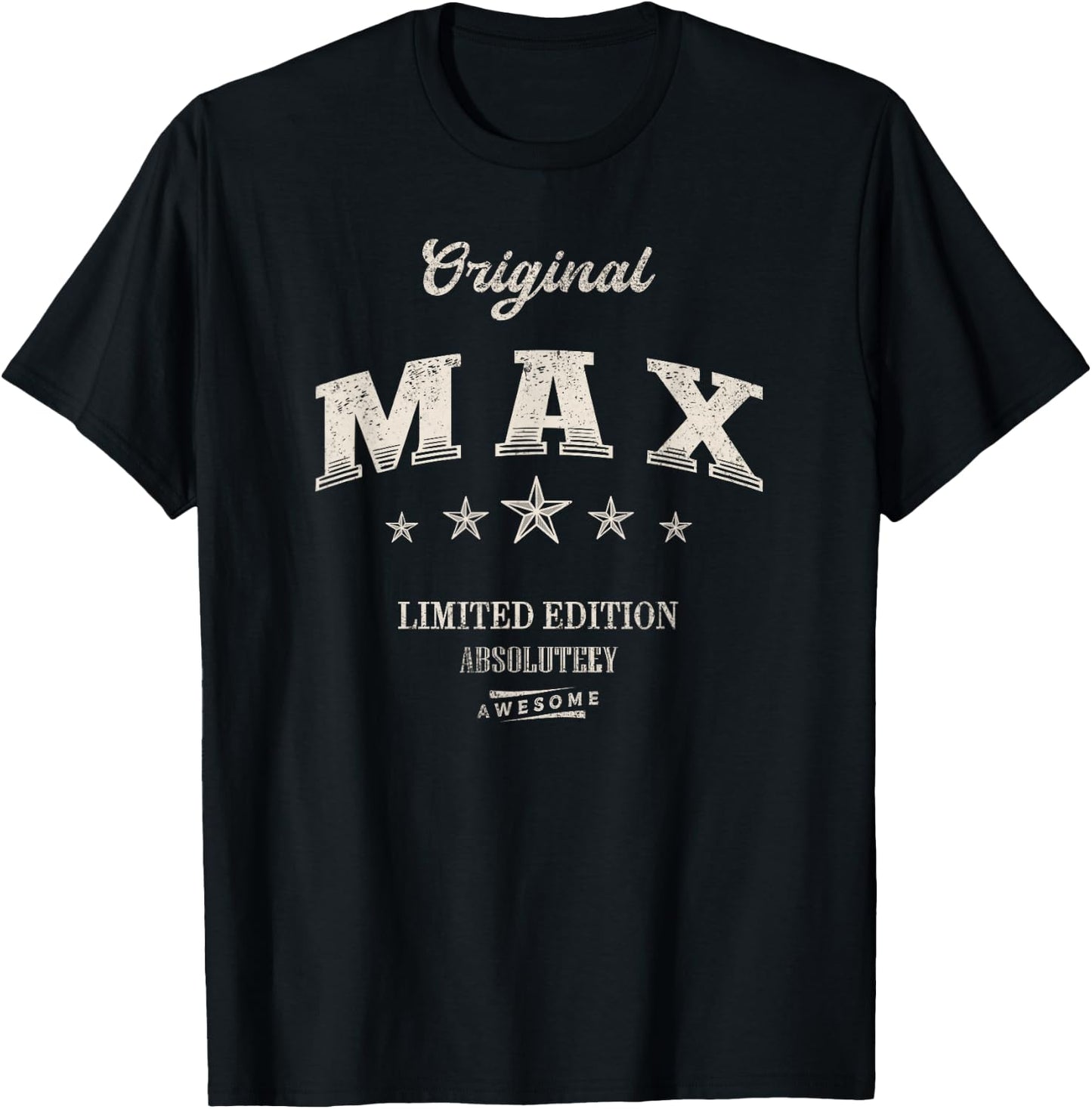 Max Limited Edition T-Shirt - T-Shirt | Black
