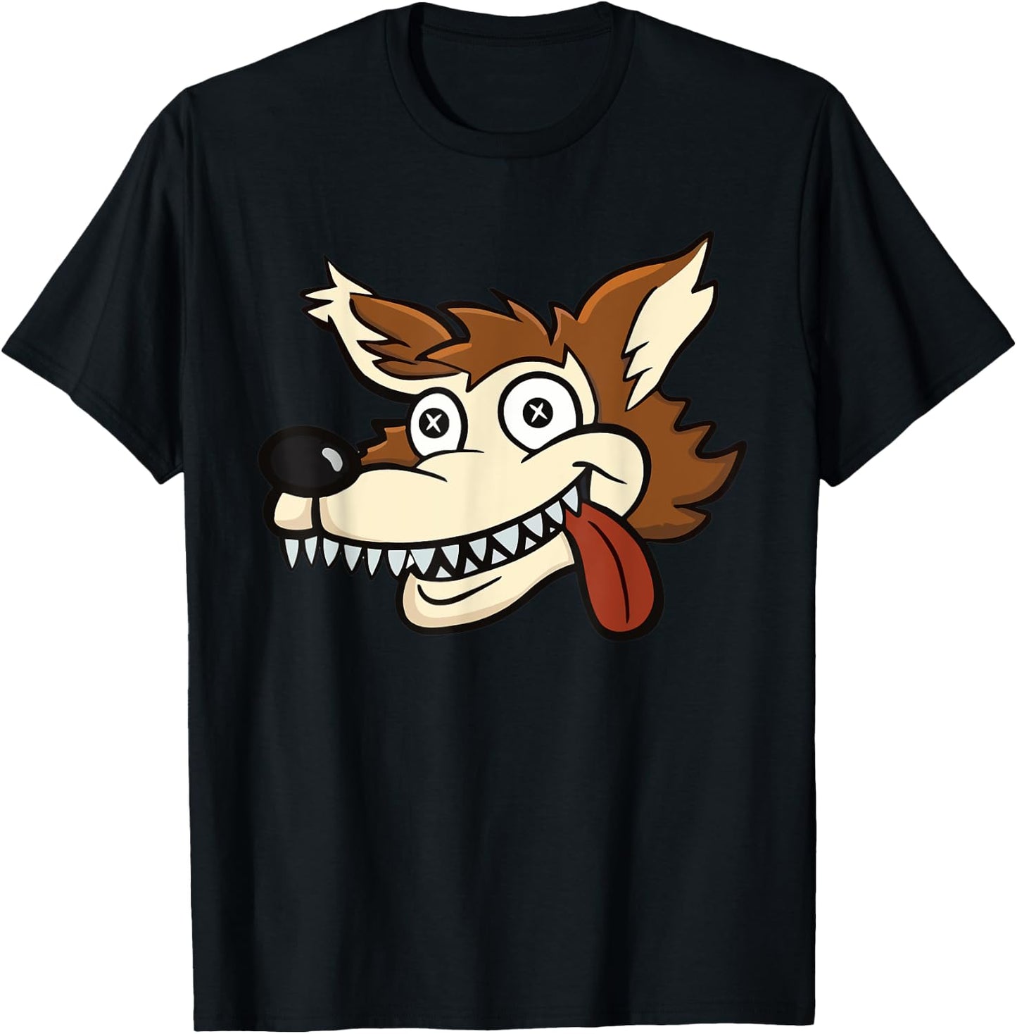 Alice Wolf Seven Of Heart T-Shirt - T-Shirt | Black