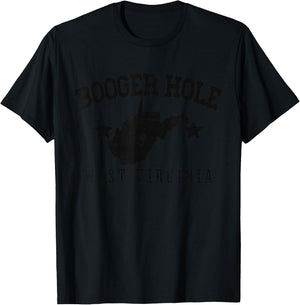 Booger Hole West Virginia T-Shirt - T-Shirt | Black