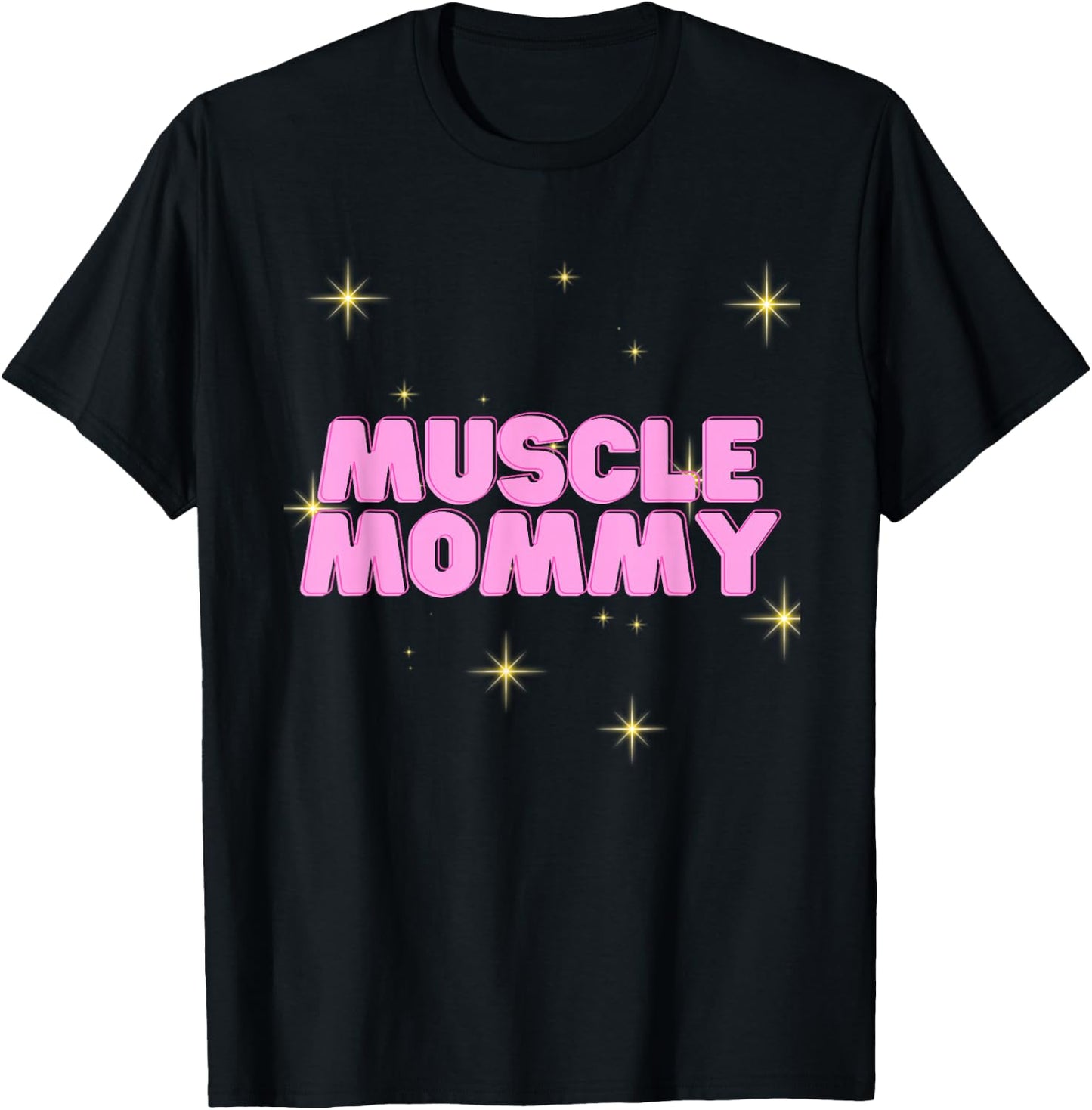 Gym Muscle Mommy Pump Cover T-Shirt - T-Shirt | Black