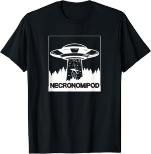 Necronomipod UFO Abduction T-Shirt - T-Shirt | Black