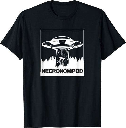 Necronomipod UFO Abduction T-Shirt - T-Shirt | Black