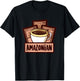 Amazonian's Coffee & Card Games T-Shirt - T-Shirt | Black