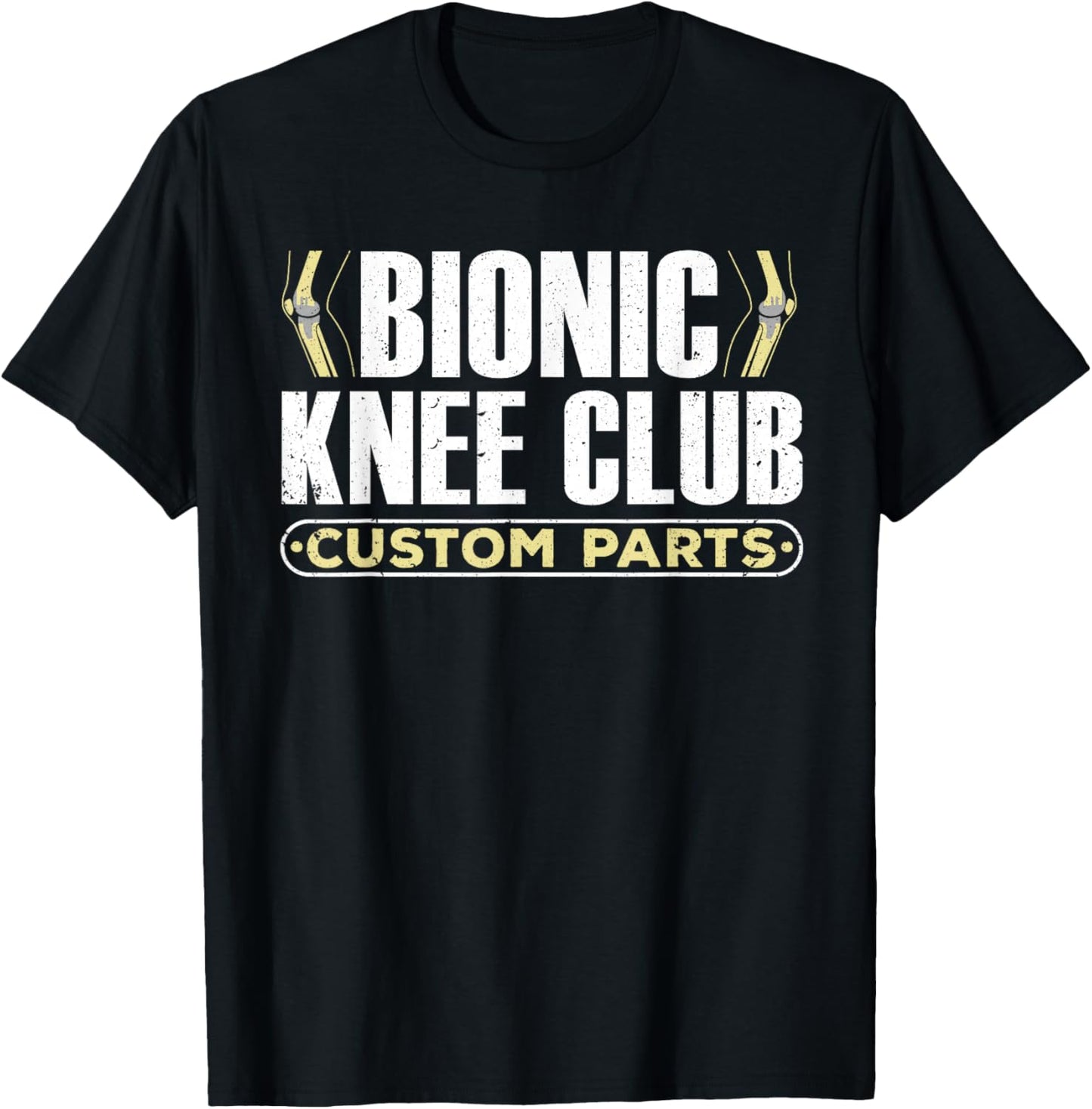 Cool Knee Replacement Women Knee Surgery Recovery T-Shirt - T-Shirt | Black