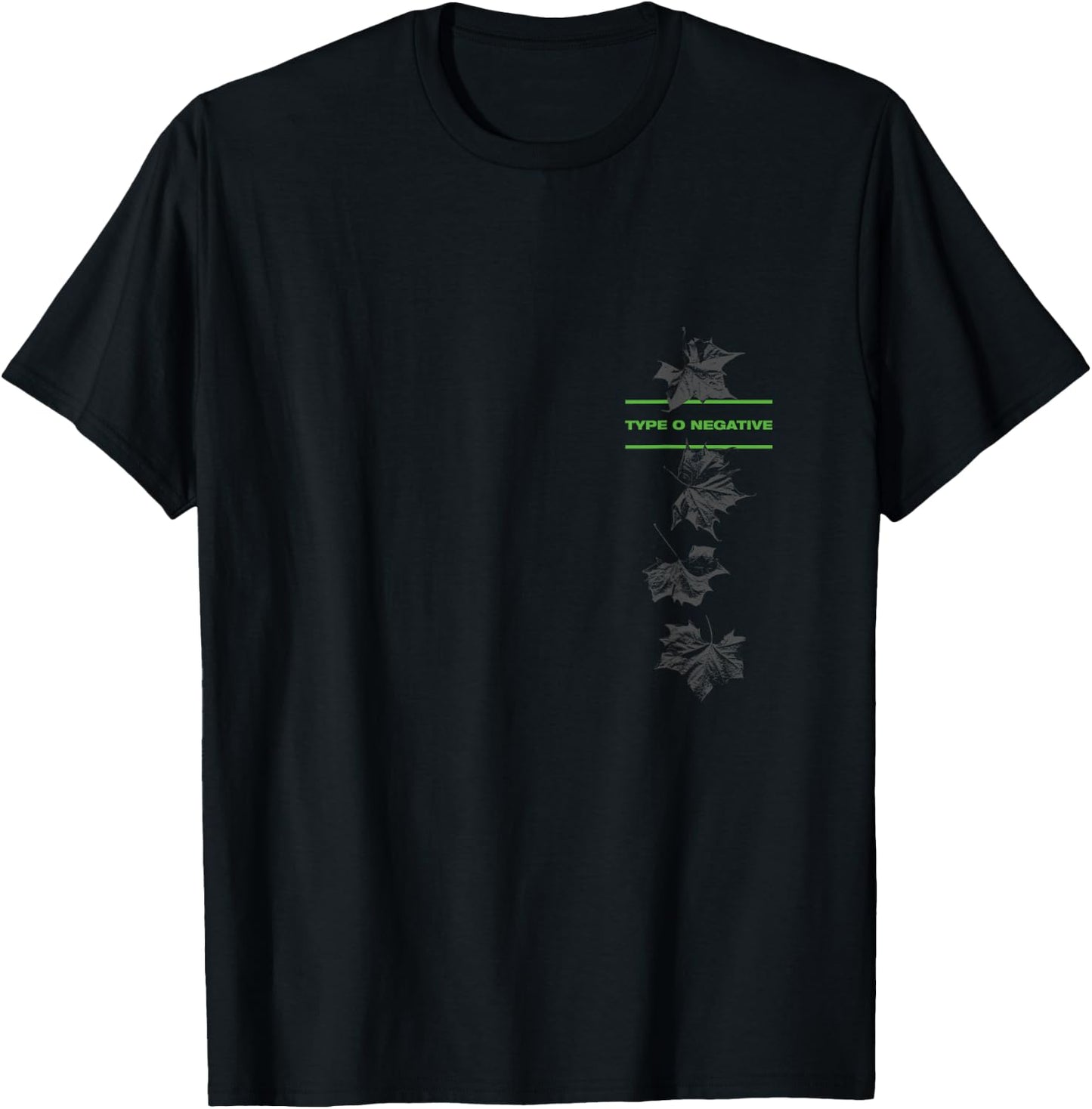 Type O Negative Leaves Double Sided Black T-Shirt - T-Shirt | Black