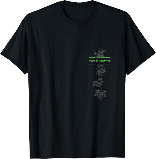 Type O Negative Leaves Double Sided Black T-Shirt - T-Shirt | Black