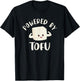 Powered By Tofu T-Shirt - T-Shirt | Black