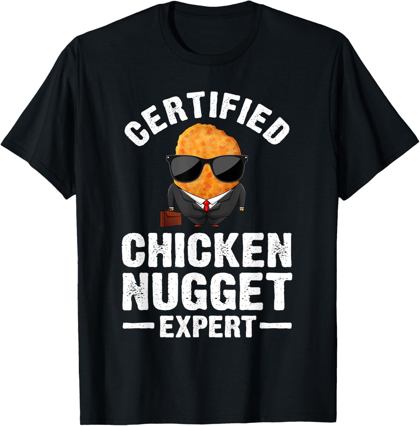 Cool Chicken Nugget Women Kids Nug Life Food Lovers Small T-Shirt - T-Shirt | Black