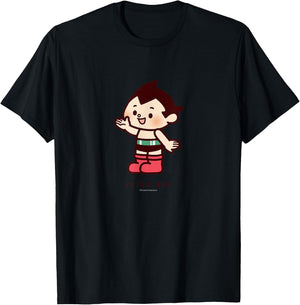 Astro Boy chibi character (Atom) (C)Tezuka Productions T-Shirt - T-Shirt | Black