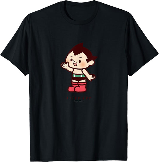 Astro Boy chibi character (Atom) (C)Tezuka Productions T-Shirt - T-Shirt | Black