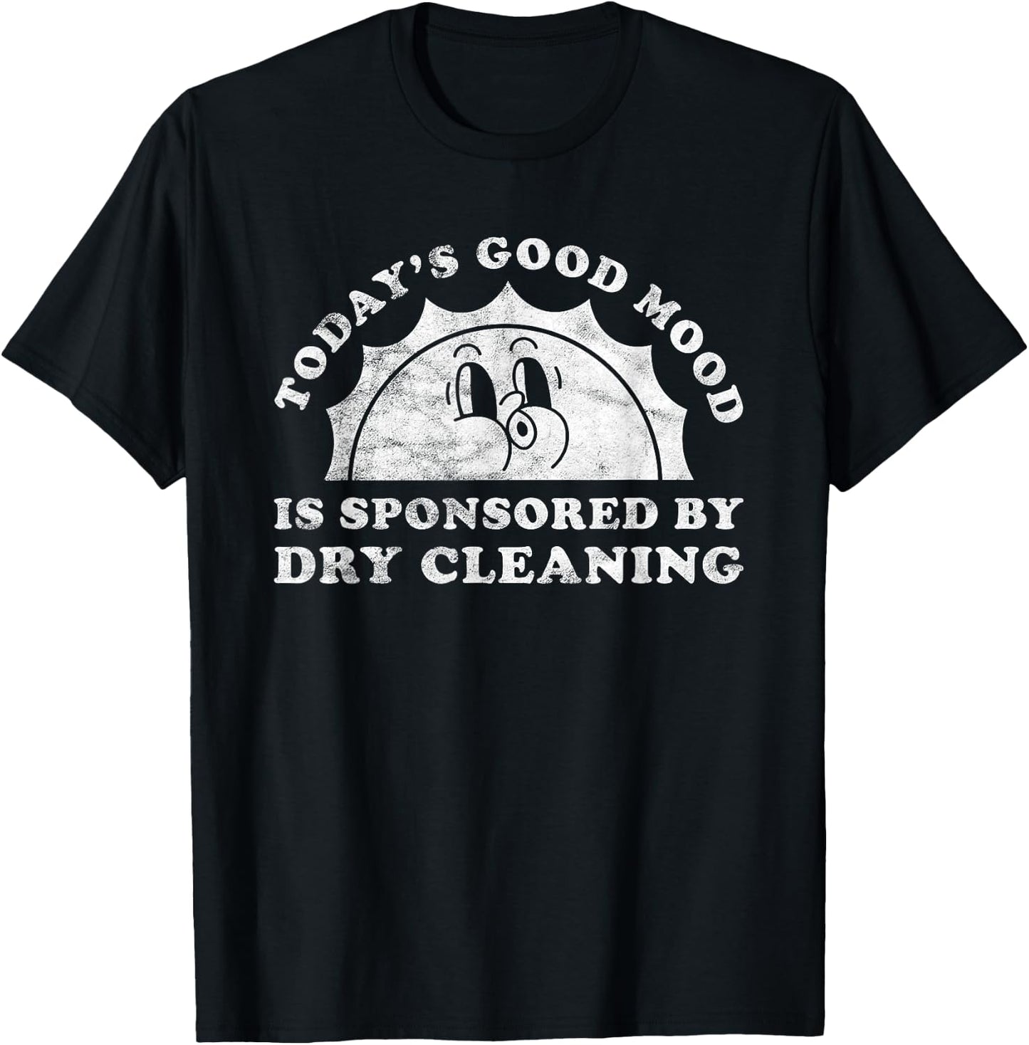 Funny Cute Retro Vintage Dry Cleaning or Dry Cleaner T-Shirt - T-Shirt | Black