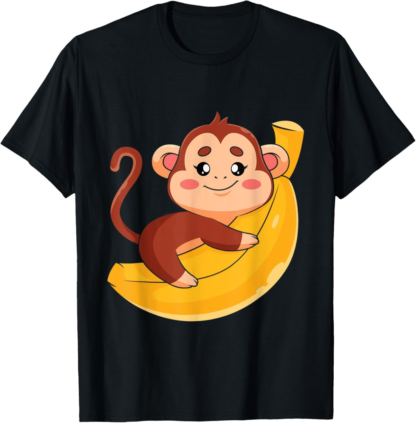 Monkey With Sunglasses - Zookeeper Animal Lover Primate T-Shirt - T-Shirt | Black