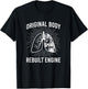 Rebuilt Lung Transplant Survivor Lung Transplant Recovery T-Shirt - T-Shirt | Black
