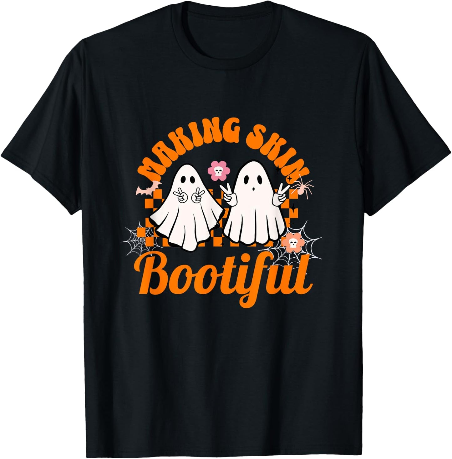 Making Skin Bootiful Halloween for Estheticians skincare T-Shirt - T-Shirt | Black