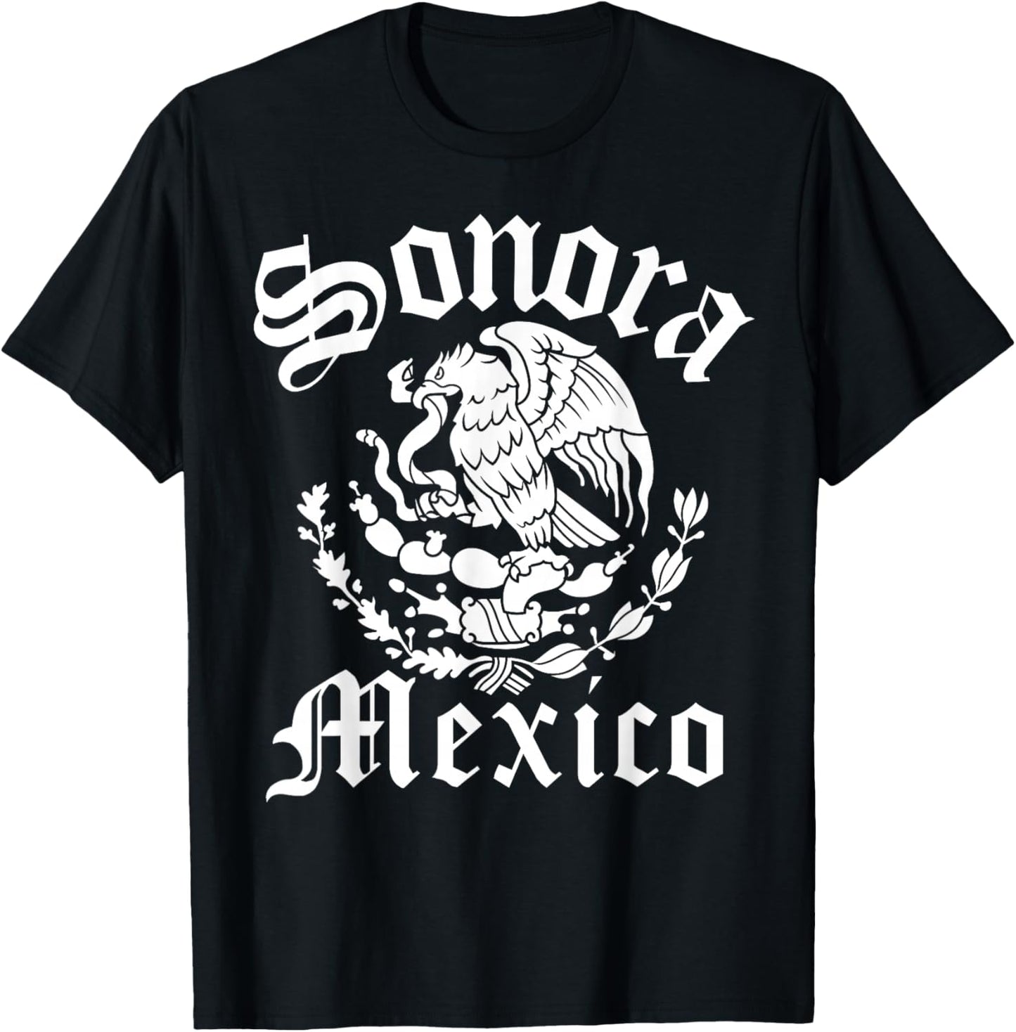 Sonora with Mexican Emblem Sonora T-Shirt - T-Shirt | Black