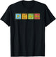 Pharm.D. Doctor Pharmacist Graduate Periodic Table Elements T-Shirt - T-Shirt | Black