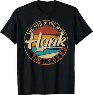 The Best Outfits & Accessories for Hank Men's Classic Retro Black Short Sleeve Size Small T-Shirt - T-Shirt | Black